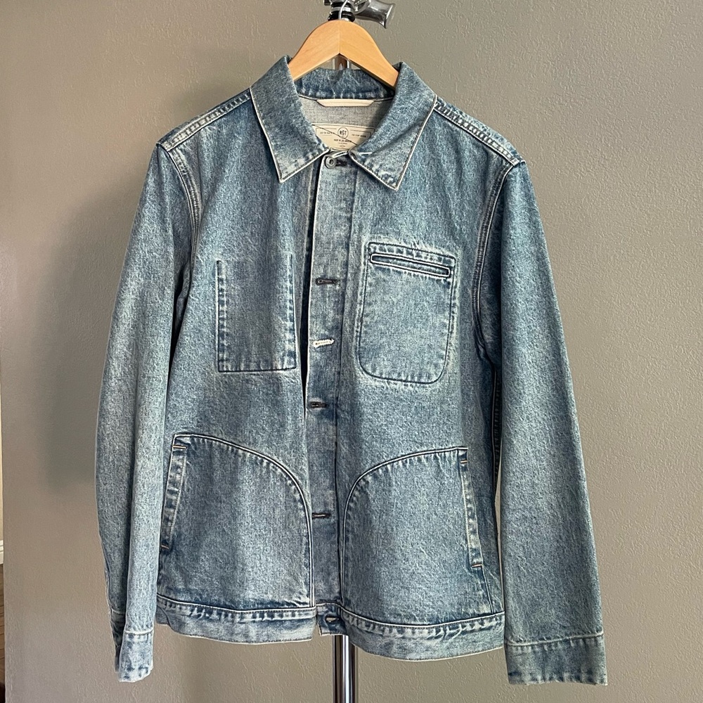 Rogue Territory Supply Jacket in River Wash in XL